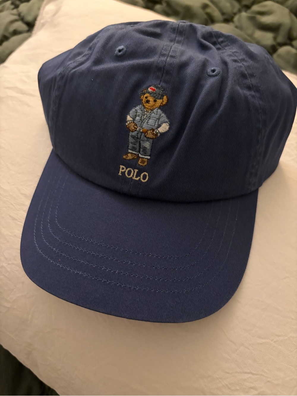 Ralph Lauren Polo Bear Hat | Light Navy Blue | New with Tags